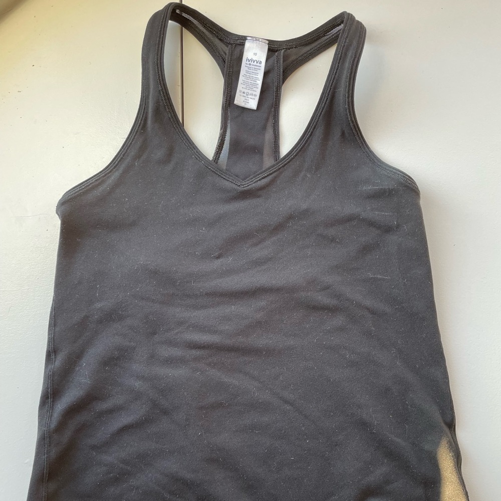 Ivivva black tank top